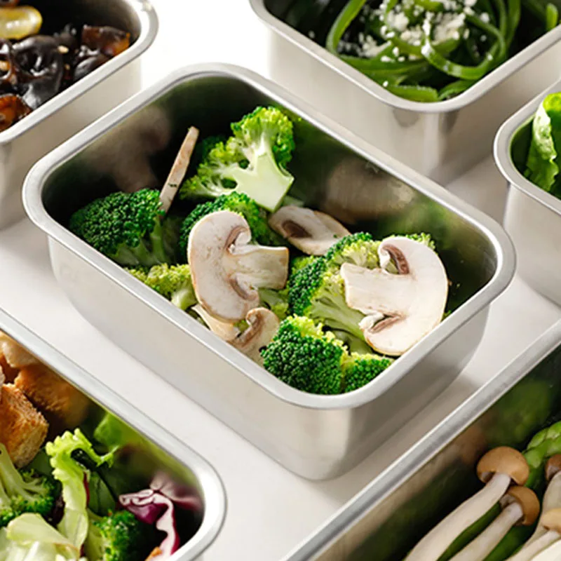 

Stainless Steel Thermal Insulated Lunch Box Bento Box School Picnic Food Container SER88