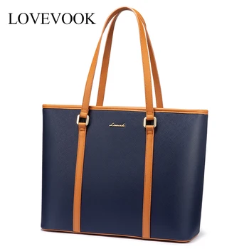 

LOVEVOOK women shoulder bags Office bag 15.6 inch laptop bag for ladies luxury handbags female large tote bags for school/work