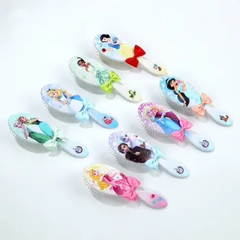 

Disney Frozen Cartoon Air Cushion Hairdressing Comb Hair Anti-static Comb Children Cute Princess Girl Comb Birthday Gift