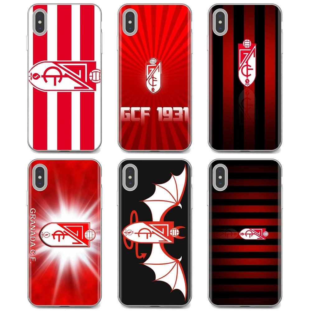 Soft Case For Huawei P8 P9 P10 P20 P30 P Smart 2019 Honor Mate 9 10 20 8X 7A 7C Pro Lite Granada CF Logo La Liga Andalusia Spain | Мобильные