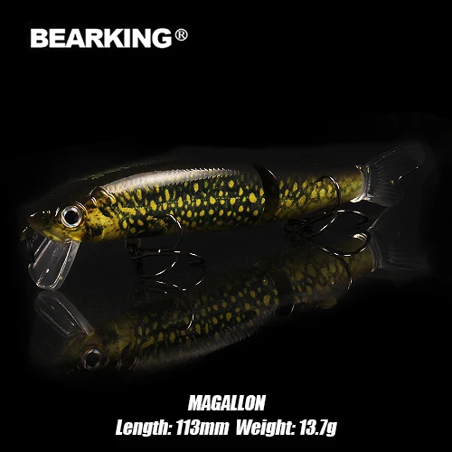 BEARKING 113 мм 16 г, 113 мм 13,7 г, 88 мм 7,2 г новые рыболовные приманки magallon family minnow crank горячая модель приманки - Цвет: Magallon-Q