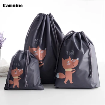 

3 Pcs/Set Cartoon Transparent Cosmetic Bag Travel Makeup Case Women Make Up Bath Organizer Storage Pouch Toiletry Wash Beaut Kit