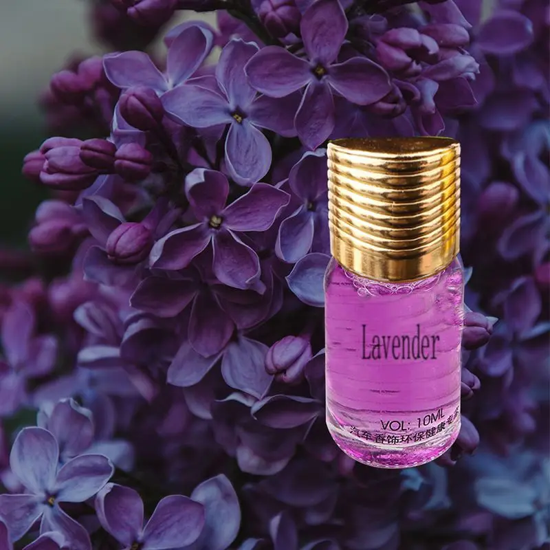 Автомобильный освежитель воздуха, элегантный стойкий запах, автомобильный освежитель эфирного масла - Название цвета: Lavender