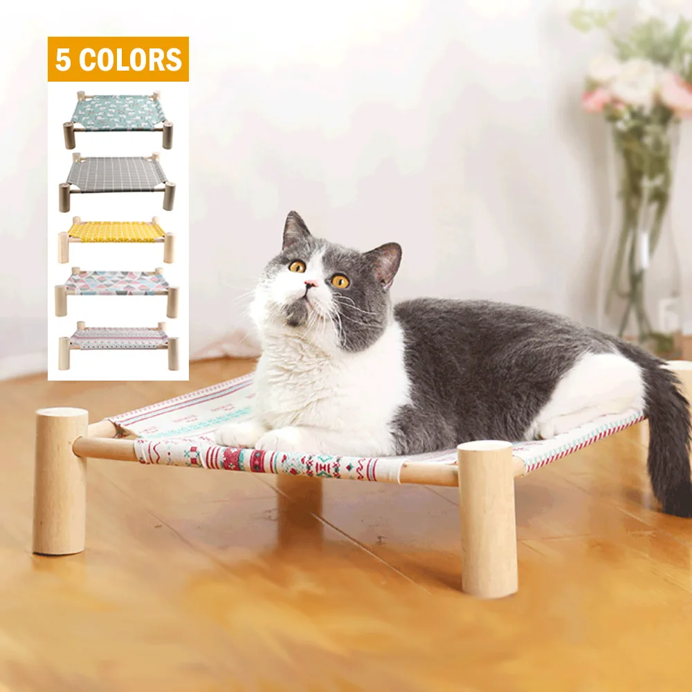  Summer Cat Hammock Bed Pet House For Dogs Puppy Lazy Mat Cushion Lounger For Cats Kitten Cottages W