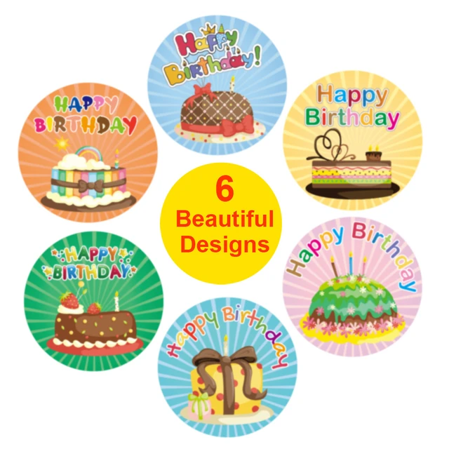 Stickers Gâteaux d'anniversaire – Stickers anniversaire et fête