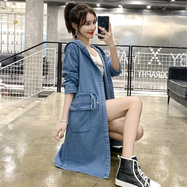 Discover 144+ ladies hooded denim jacket latest noithatsi.vn