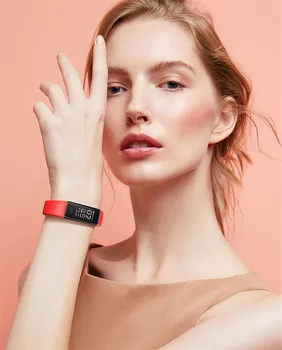 

2020 Fashion Touch IPS Screen Smart Bracelet TPU Band Heart Rate Sleep Monitoring Sport Watches Life Waterprrof Smart Band