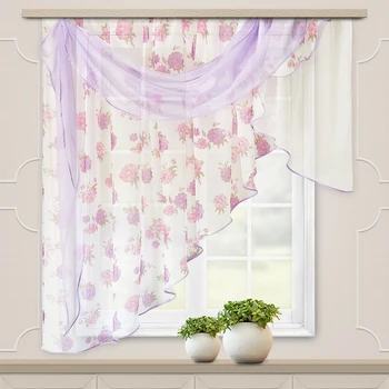 

Set of curtains for the kitchen Illusion, 300x150 cm, dark pink, left, pe 100% 5058639