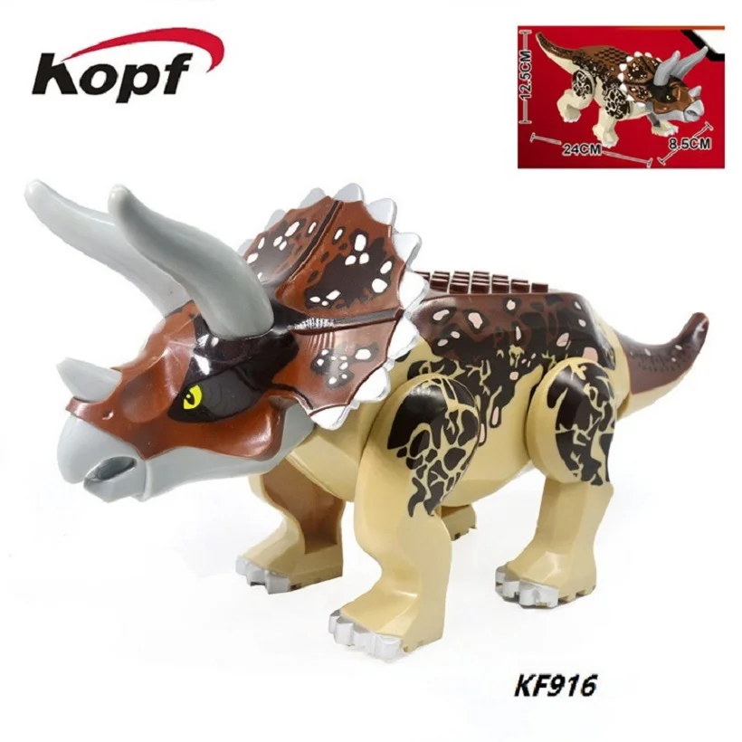 GXL050 одна распродажа фигурки из фильма King Ghidrah динозавр карнотаурус строительные блоки экшн для детей Обучающие Подарочные игрушки - Цвет: KF916 Without Box