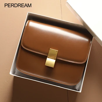 

Tofu bag leather retro box bag messenger bag new star same bag stewardess bag female bag