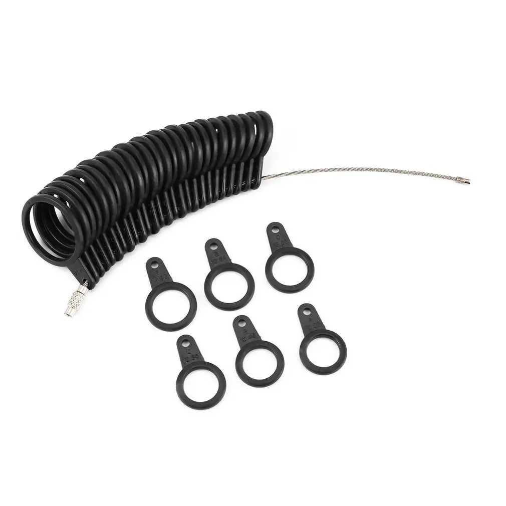 A to Z UK Size Jewelry Size Loop Gauge Ring Jewelry Tool Ring Sizer Finger Size Gauge Ring Basic Jewelry Measurement Tool