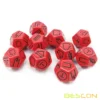 Bescon's Dungeon and Wilderness Terrain, Dungeon Feature and Treasure Type Dice Set, 4 piece Proprietary Polyhedral RPG Dice Set 6