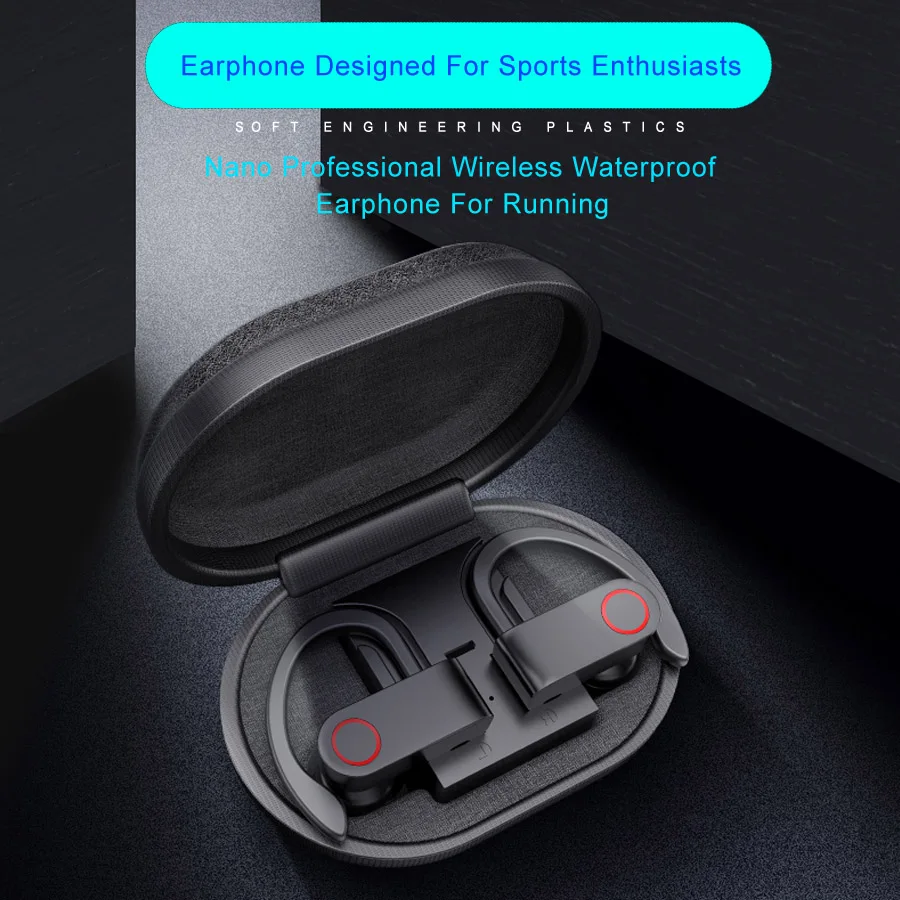 Спортивные беспроводные Bluetooth наушники TWS 3D стерео наушники с микрофоном наушники Bluetooth 5,0 бас гарнитура для телефона