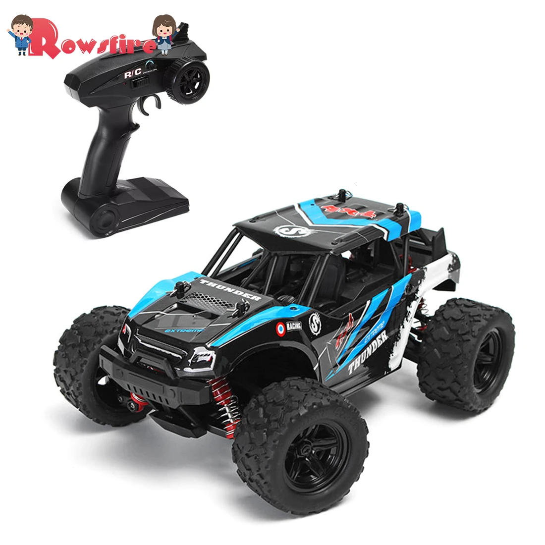 

1:18 2.4G 36km/h 4WD High Speed RC Monster Truck RC Bigfoot Car RC Off-road Vehicle RC Car Toy for Adult Children