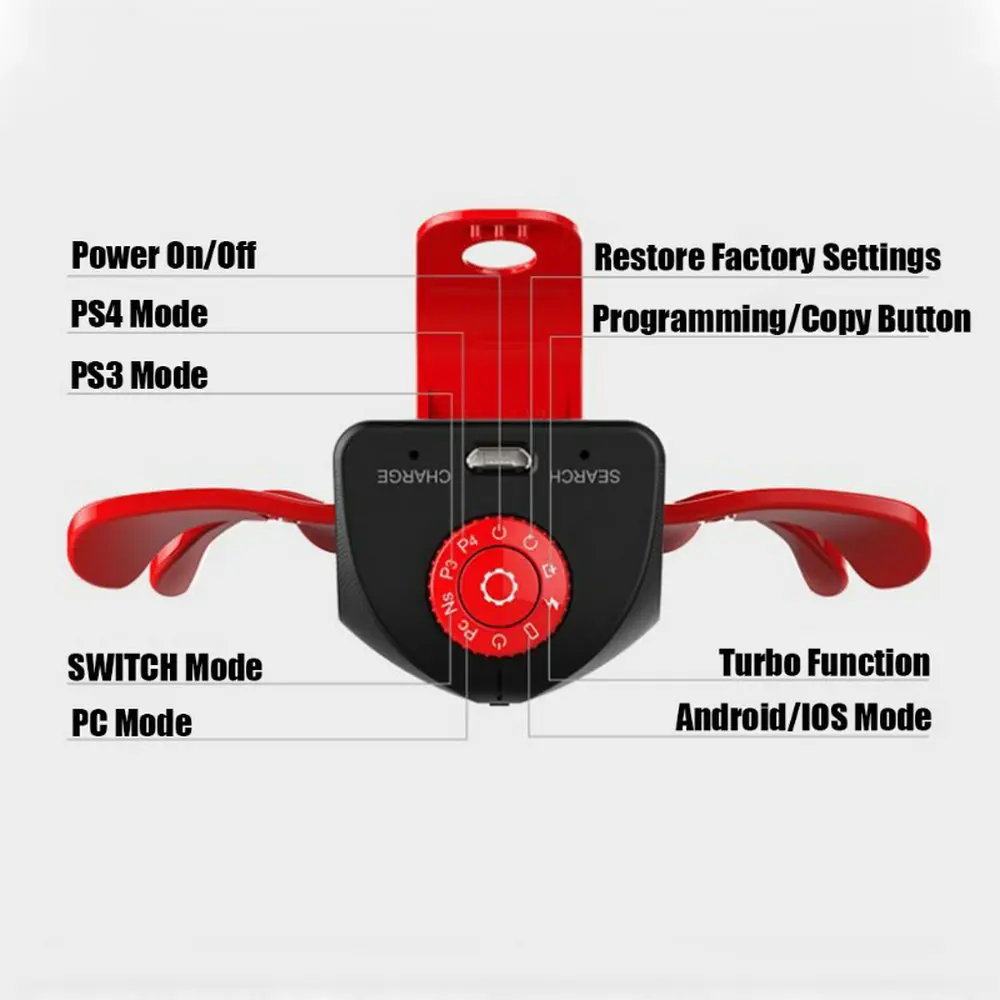 New Version Extension Keys For Ps4 Gamepad Back Button Attachment For Nintend Switch Controller Rear Converter For Pc Aliexpress Consumer Electronics