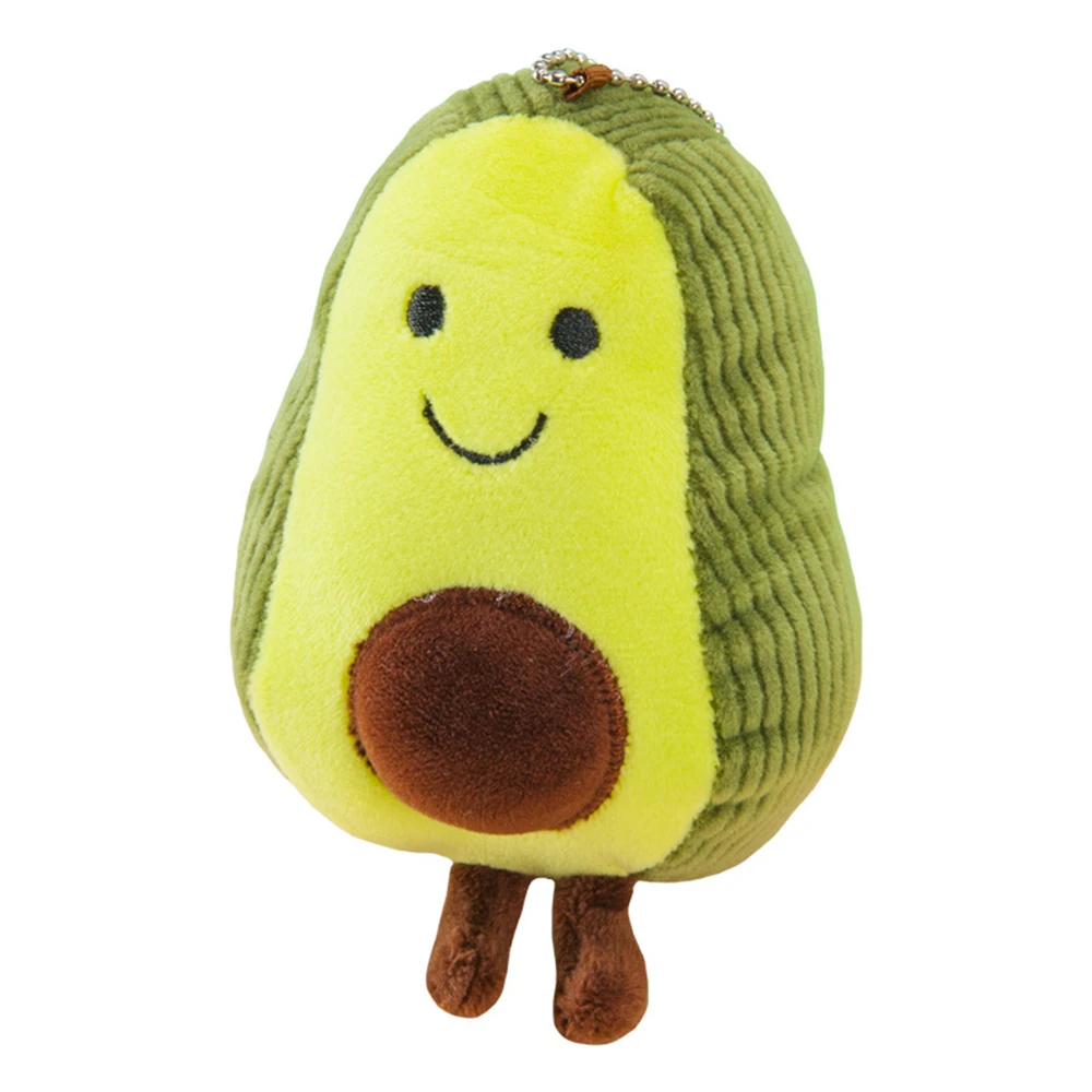 

New Arrivals Avocado Doll Pendant Toy Keyring Small Keychains Plush Toys Pendant Childs Holiday Gift Kpop Accessories Dropship