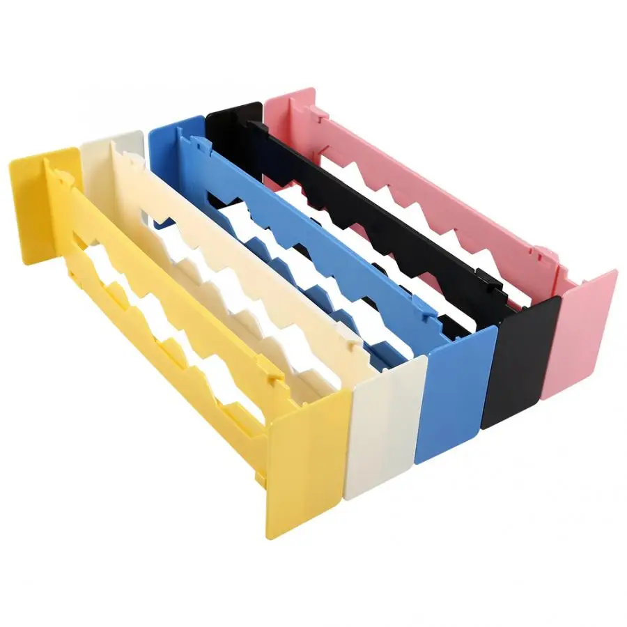 Expandable Drawer Dividers 5 Color Plastic Drawer Divider Adjustable