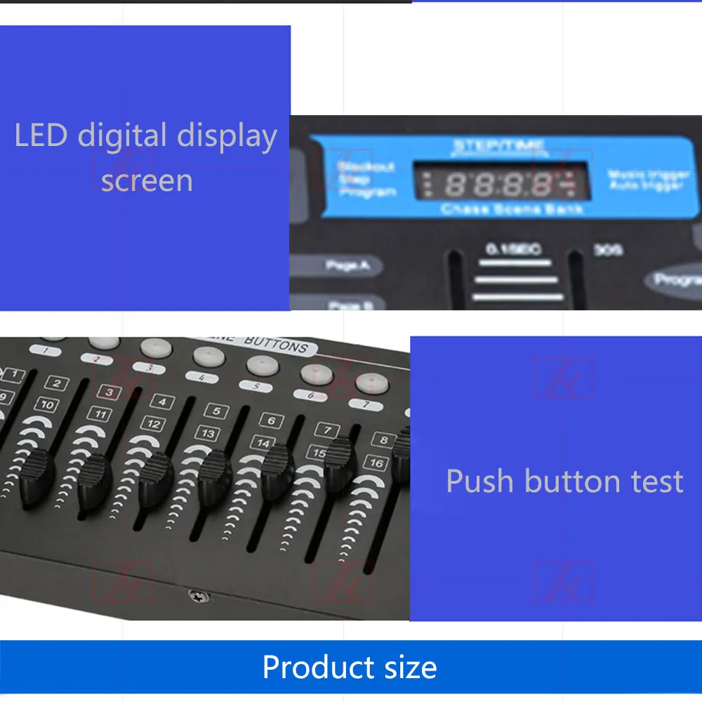 С голосовым управлением DMX512 консоль светодиодный par свет консоль 192 свет консоль оборудование для сценического освещения затемнение станции