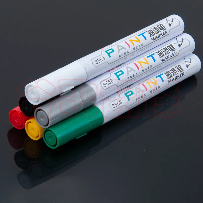  1PCS RC Car Tire Paint Marker Drawing No Fading Waterproof Pen Tool for RC Car Crawler Traxxas TRX4