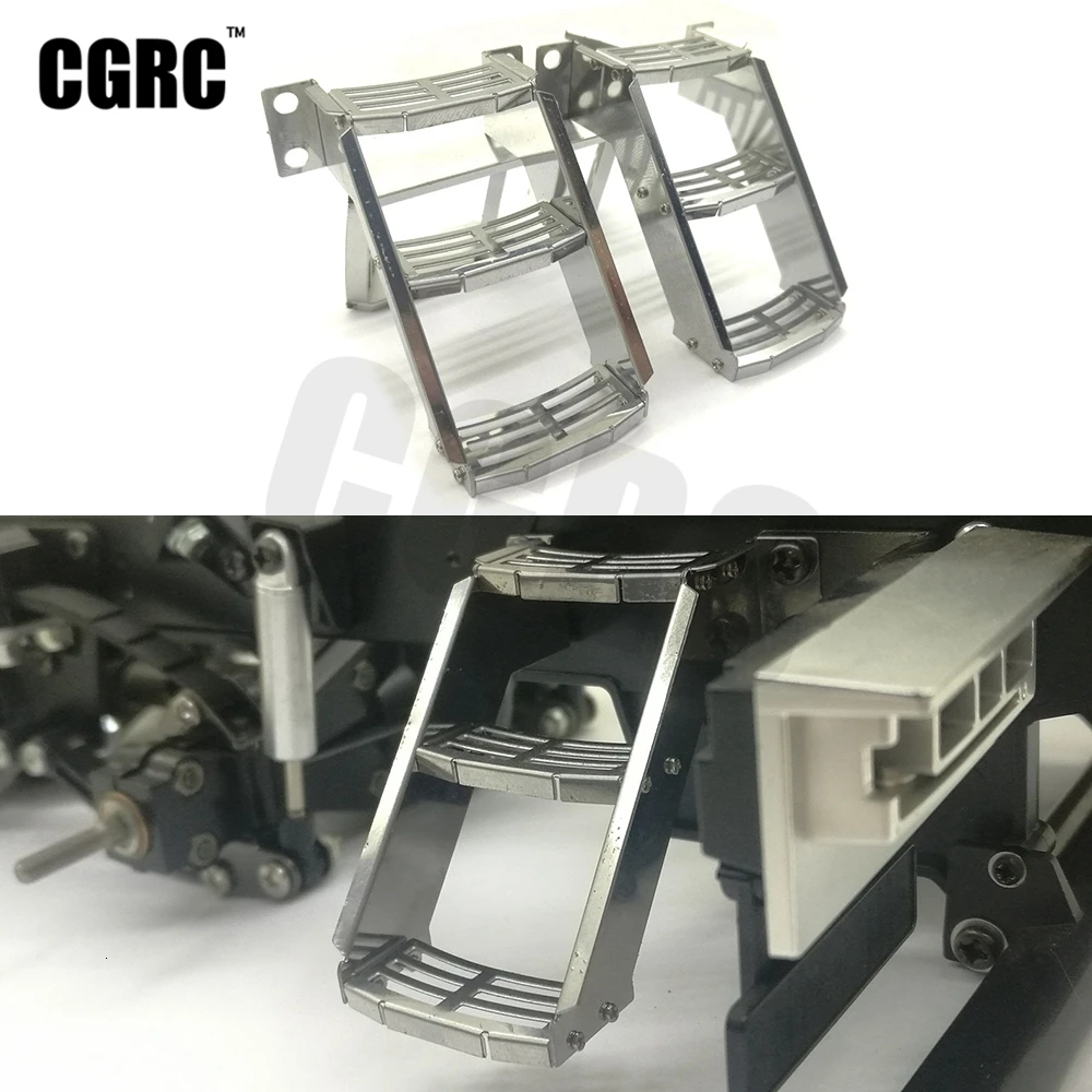 2шт металлическая лестница для 1/14 Тамия RC грузовик 56360 Volvo F16 DIY
