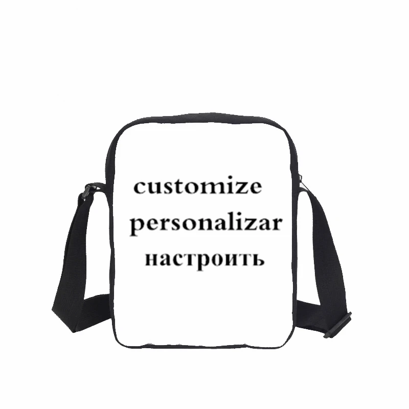 custom printing Мультяшные сумки на плечо Sugoi Senpai аниме Waifu шаблон школьная сумка для девочек-подростков сумки через плечо для женщин сумки - Цвет: custom printing