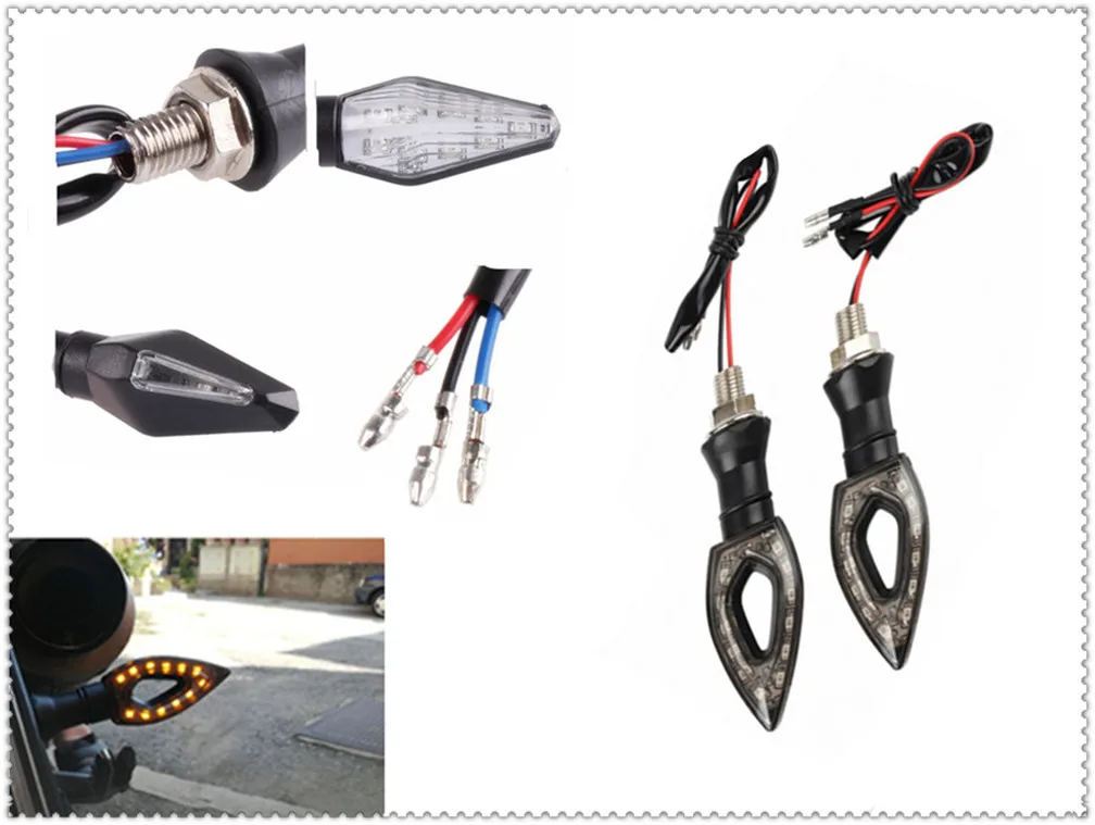 12V universal motorcycle accessories LED signal turn signal new for YAMAHA XMAX125 XMAX250 XMAX 400 X300 V-MAX 1700 VMAX1