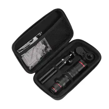 

Phone Zoom Lens Portable Universal Detachable Clip Design High Resolution Phone Lens for Watching Game/Concert