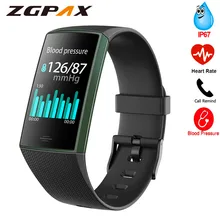 CY11 Bluetooth smart bracelet with color screen Health Monitor Heart Rate Blood Pressure Pedometer men women smart Wristband