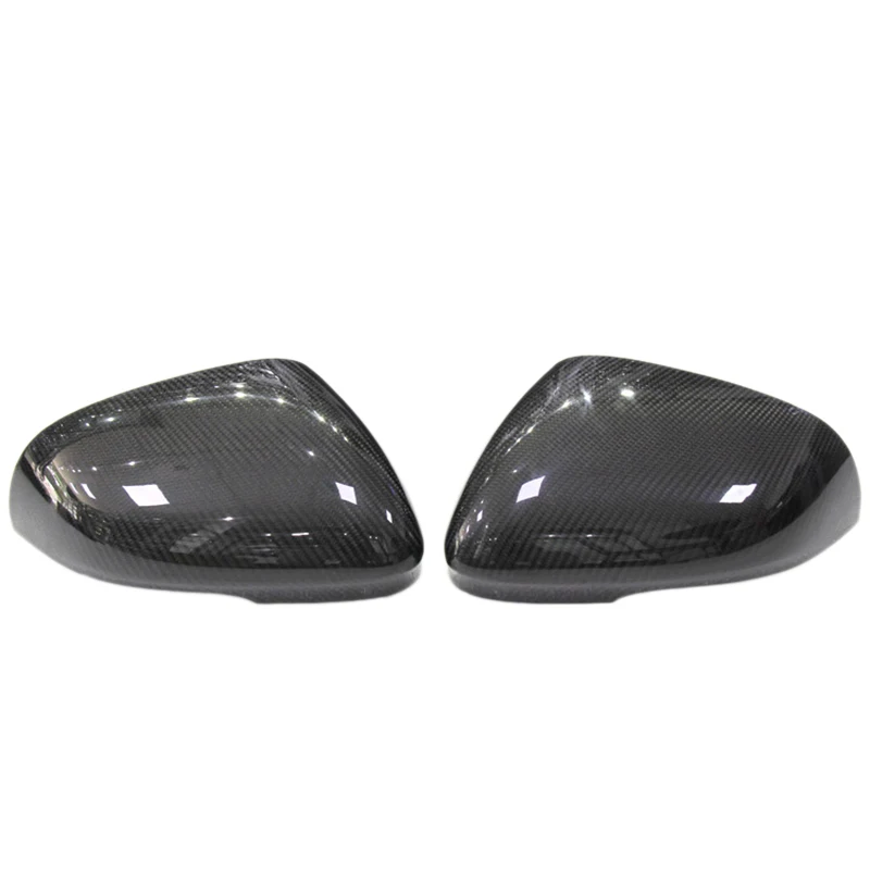 

2Pcs Car Carbon Fiber Side Mirror Cover for Xe Xf Xj Xel Xfl 2015-2018