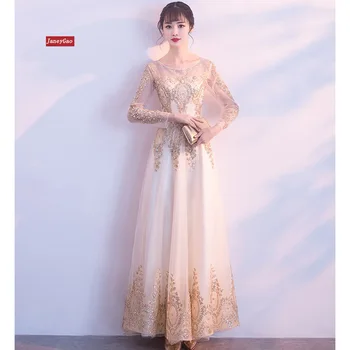 

JaneyGao Long Porm Dresses