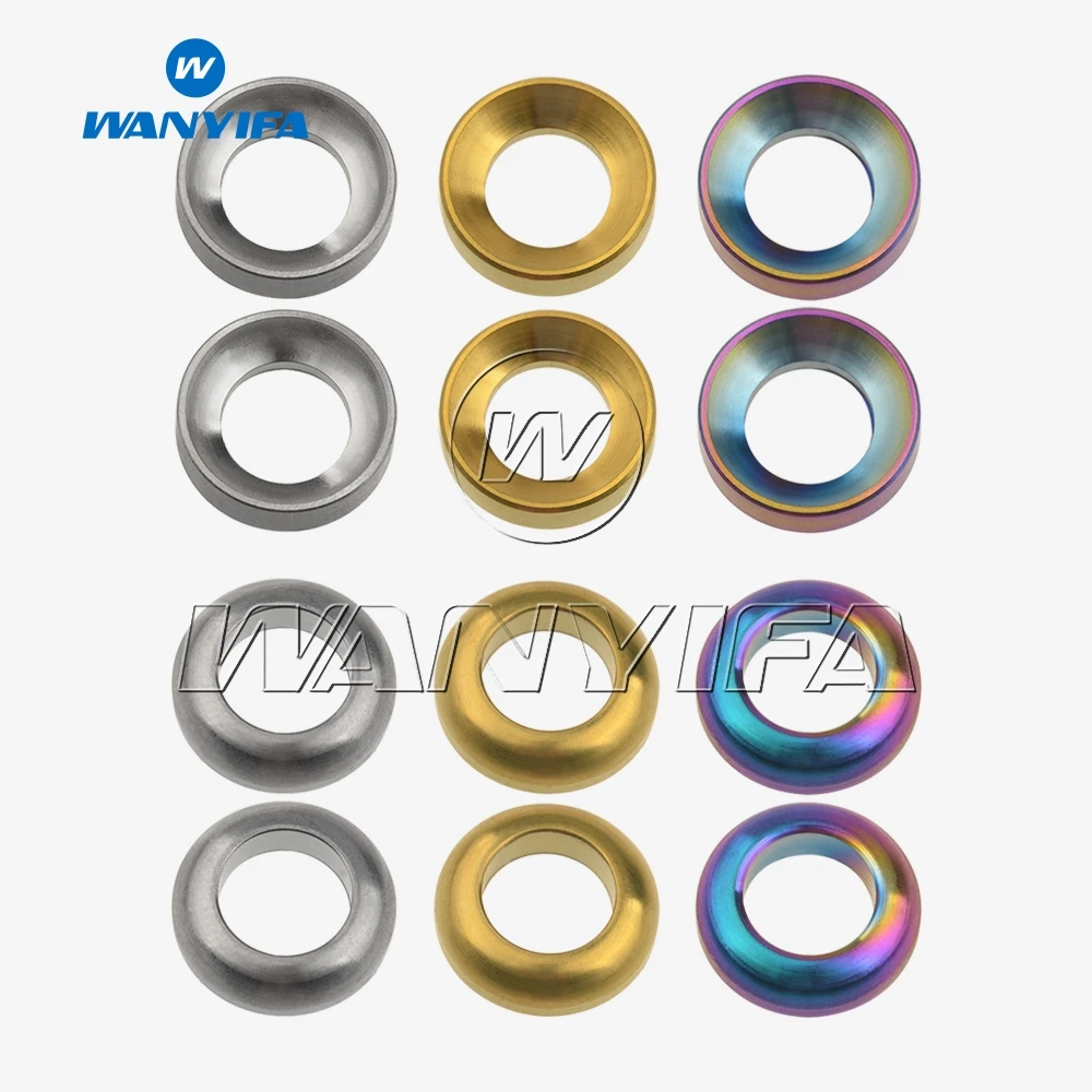 Wanyifa M6 Titanium Multiple Color Concave Washer Convex Screw Bolts Pack of 2 | Обустройство дома