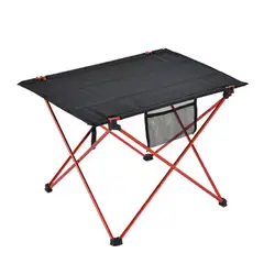 Стол для уличной мебели красный складываемый походный стол легкий цвет вес Сверхлегкий стол рыболовные столы современная мебель складная