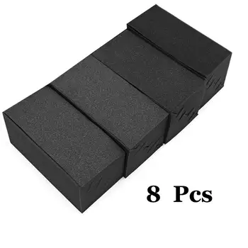 

8Pcs 12x11x24cm Soundproofing Foam Acoustic Foam Noise Sound Treatment Studio Room Absorption Wedge Tiles Polyurethane foam