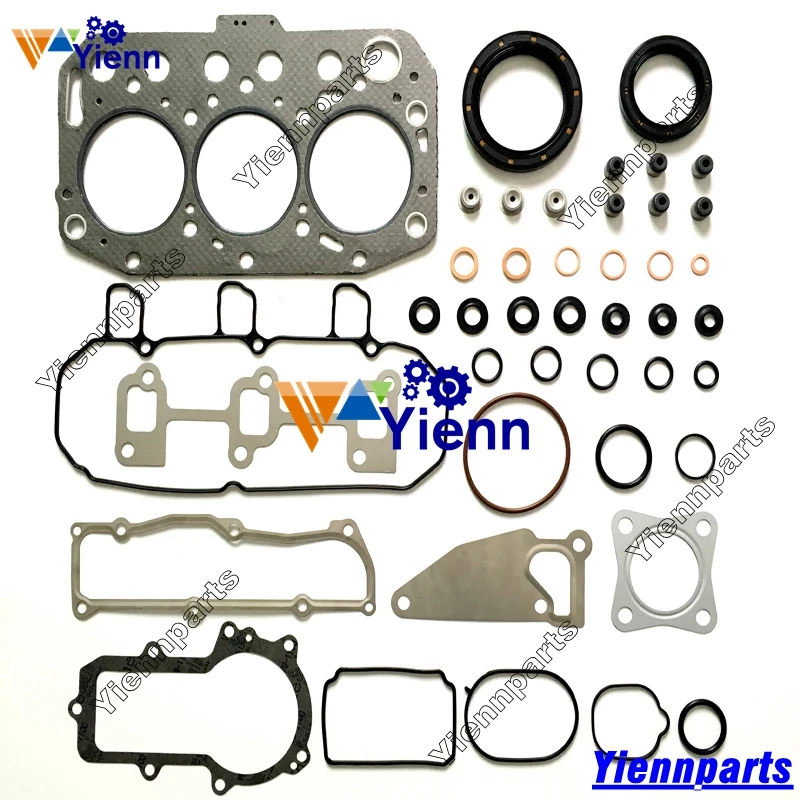 

For Yanmar 3YM20 Full Gasket set 728890-92600 W/ Head Gasket 119515-01331 For Yanmar 3YM20 Marine Engine Repair Parts