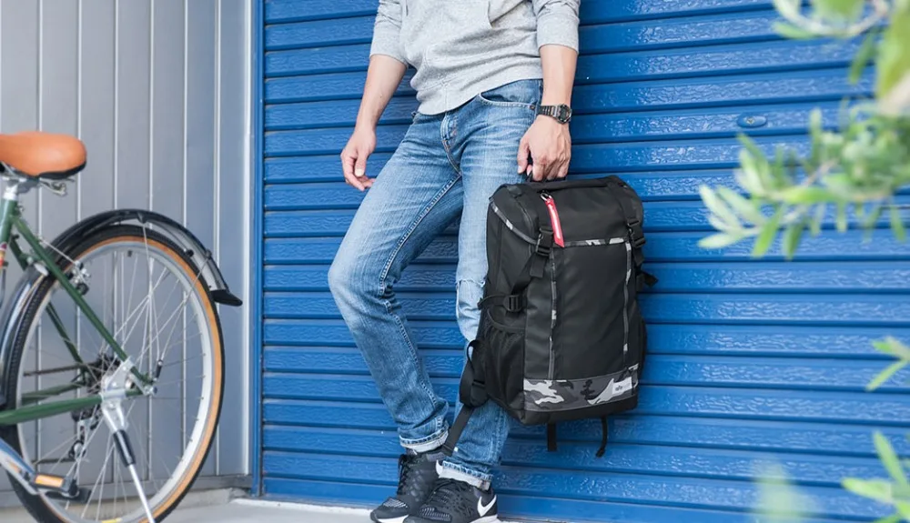 16 дюймов Alpha Industries водонепроницаемый флип-чехол рюкзак бренд Школьный рюкзак сумки для ноутбука дорожные рюкзаки для мужчин и женщин