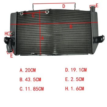 

For Honda CBR600F3 CBR600SJR CBR600SE CBR600 1995-1998 Motorcycle radiator Replacement Aluminum Engine Cooling Cooler