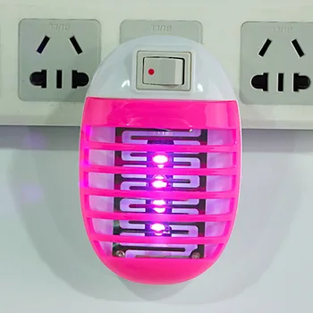 

1 pc 2017 New Arrival Mini LED Socket Mosquito Fly Bug Insect Trap Night Lamp Killer Zapper 110-220V EU Plug