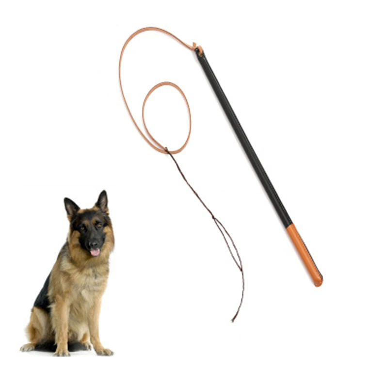 

Pet Training Supplies Imitation Leather Outdoor Interactive Training Dog Whip Exercise Rope Toy Shepherd Dog Whip Work Dog Stick