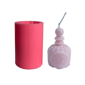 

3D Perfume Bottle Candle Mould Aromatherapy CandleMaking Plaster Supplies DIY Crafts Wedding Dinner Christmas Home Decor