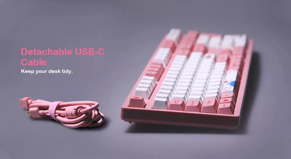 Оригинальная Механическая игровая клавиатура AKKO 3108 V2 108 тип ключа C USB 85% клавишные колпачки из ПБТ компьютерный геймер программируемый