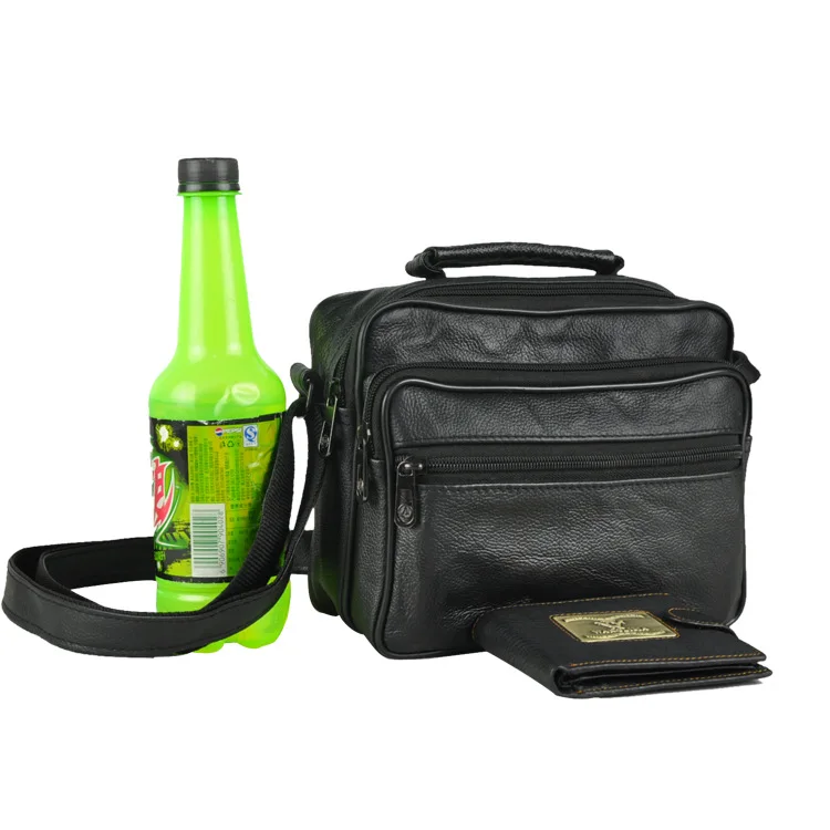 

[Factory Price] Fashion New Style Hand Multi-functional Shoulder Men's Leather Backpack H0538