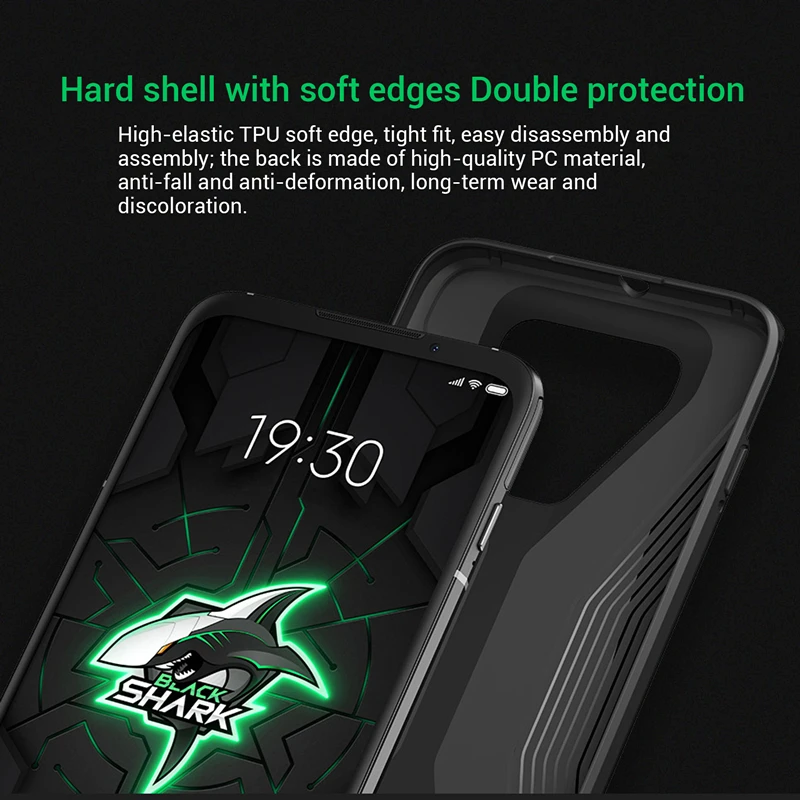 Original Black Shark 3 Gaming Phone 3 Case Full Cover FunCase Full Cover Protective Shell Match Black Shark Gamepad