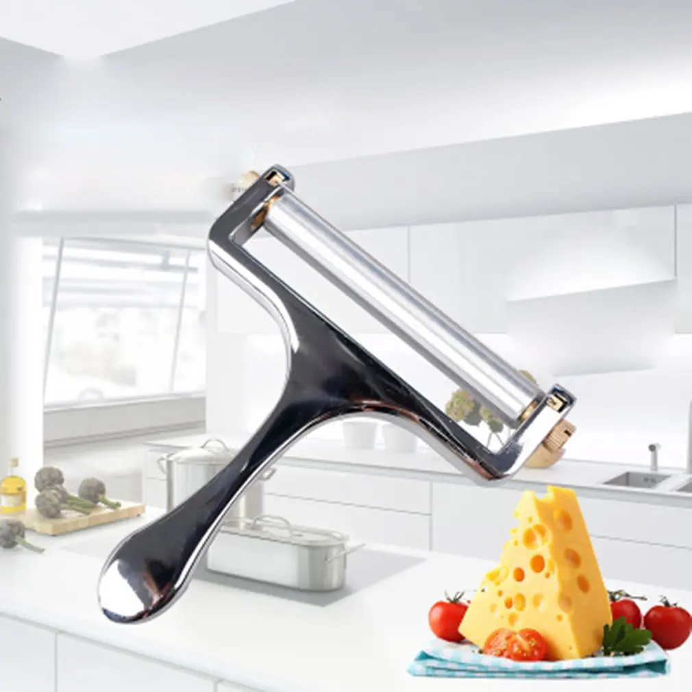 

2020 Hot Sale Cheese Slicer Butter Cutter Home non-slip Multifunction Cheese Butter Foie Gras Ham Slicer Practical Kitchen Tools