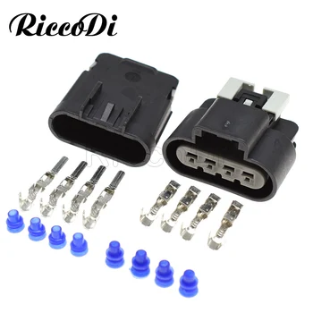 

1-20Set 4 Pin/way Male Female Foglight Headlight Harness Plug Lamp Light Connector 15326633 15326631 for Buick Chevrolet VW