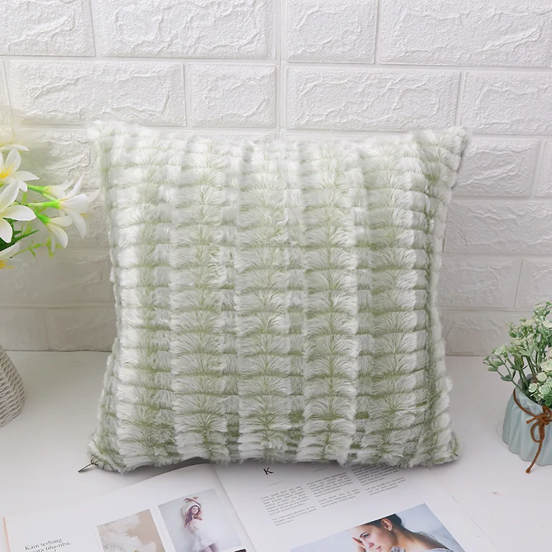 

Soft Cozy Long Plush Cushion Cover Bedroom Decorative pillowcase Cushion Cover for Sofa Couch Chair Car Seat free shipping