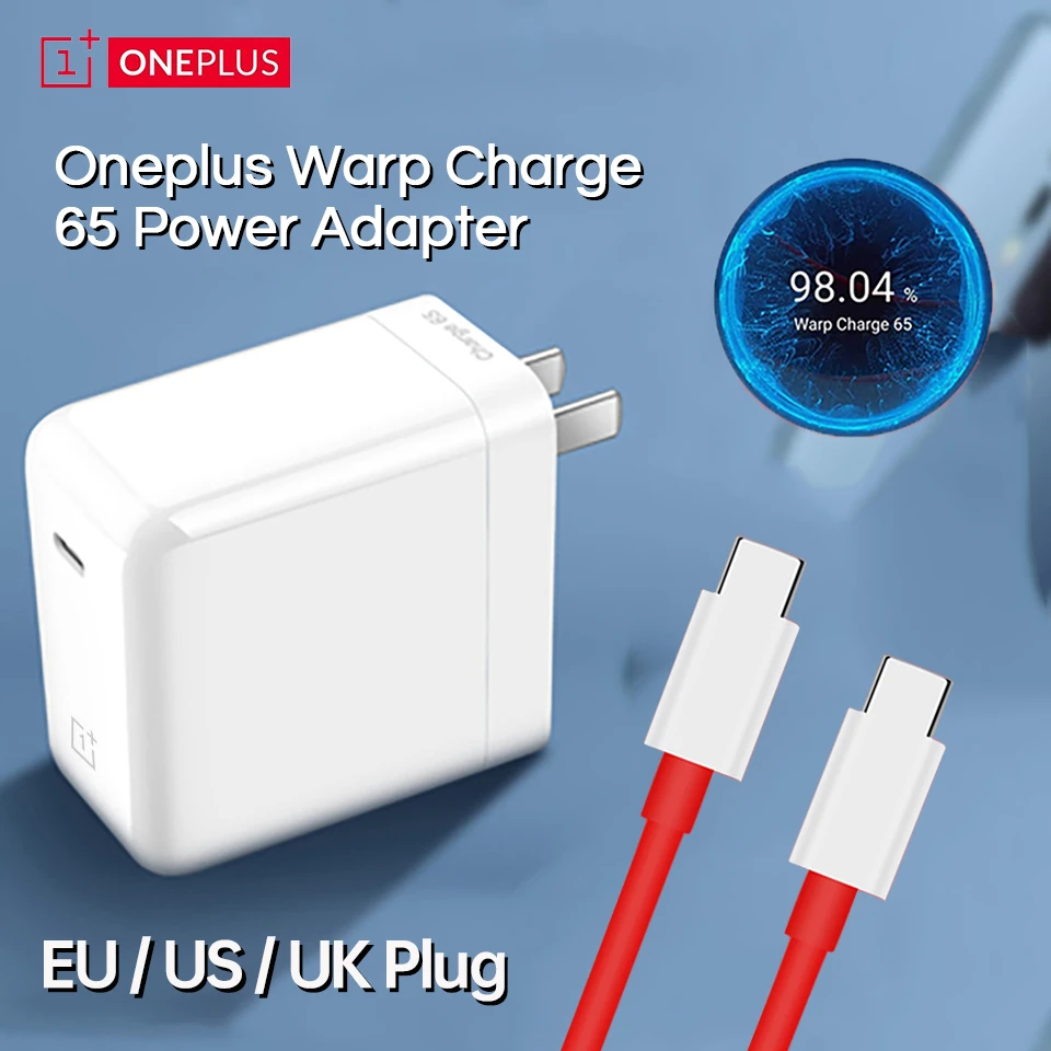 quick charge usb c Oneplus 9 Pro Warp Charger 65w Eu Plug Add Usb C To Usb C Cable Warp Charge 65 w Power Adapter One Plus 9pro 9 8t 8t+ 5G quick charge usb c