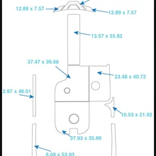 MB Sports F22 Tomcat swim Step& Cockpit Pad лодка EVA Тиковый настил 1/" 6 мм