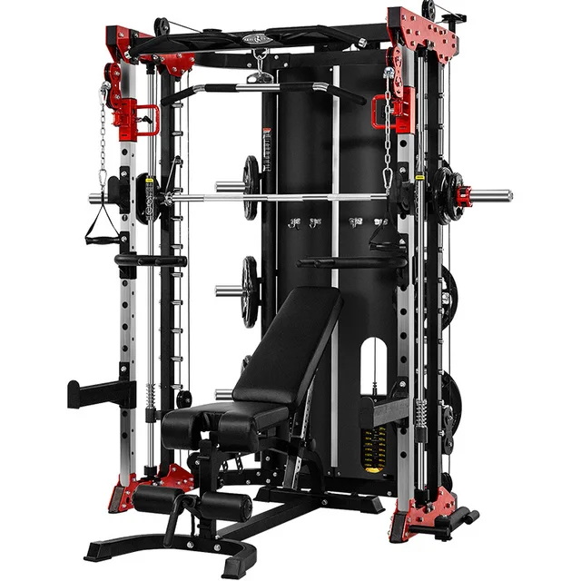 Smith Machine Squat Rack Comprehensive Training Device: The Ultimate Fitness Equipment