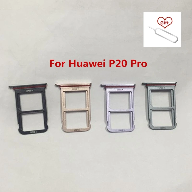 Для huawei P20 Pro лоток для sim-карты держатель Слот для карты адаптер для huawei P20Pro запасные части для ремонта