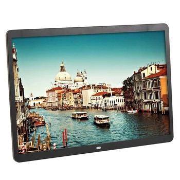 

15Inch 1080p View Slide Picture Movie Player Auto Browse HD Bright Adjustable Remote Control Digital Photo Frame Memory Card MP4